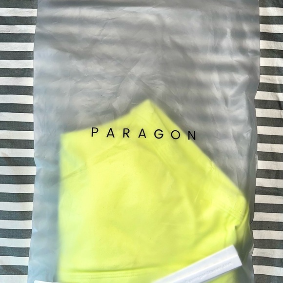 Paragon Fitwear RecStretch Defy Bra Lemon Lime Size Medium - Picture 3 of 4